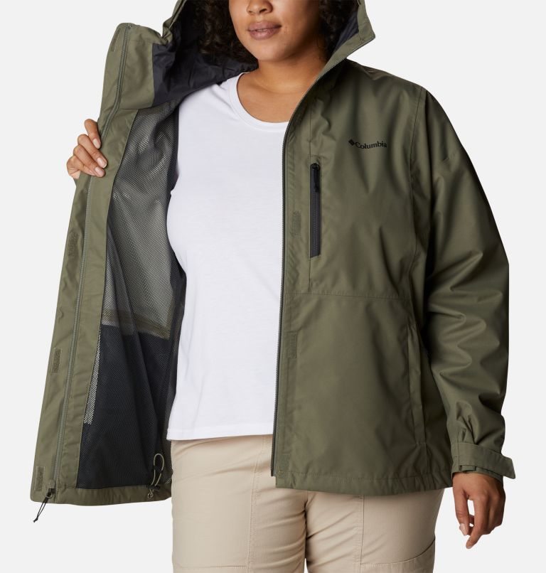 Women's Columbia Hikebound Jackets Olive | Plus Size CA-C1A05